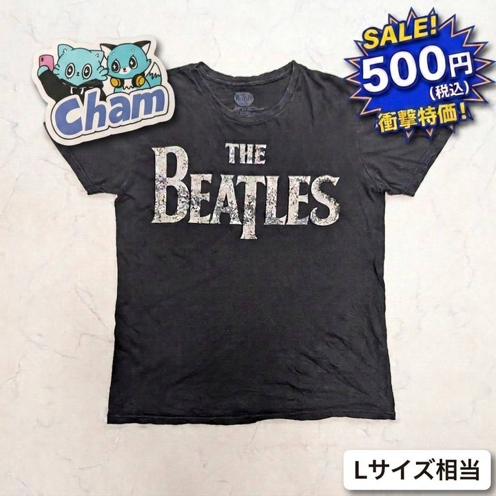 ビートルズバンドｔシャツ/Lサイズ